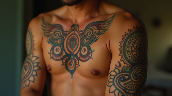 Explorez les symboles et la signification du tatouage spirituel